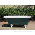 Vintage Baby Cast Iron Bathtub With Clawfoot